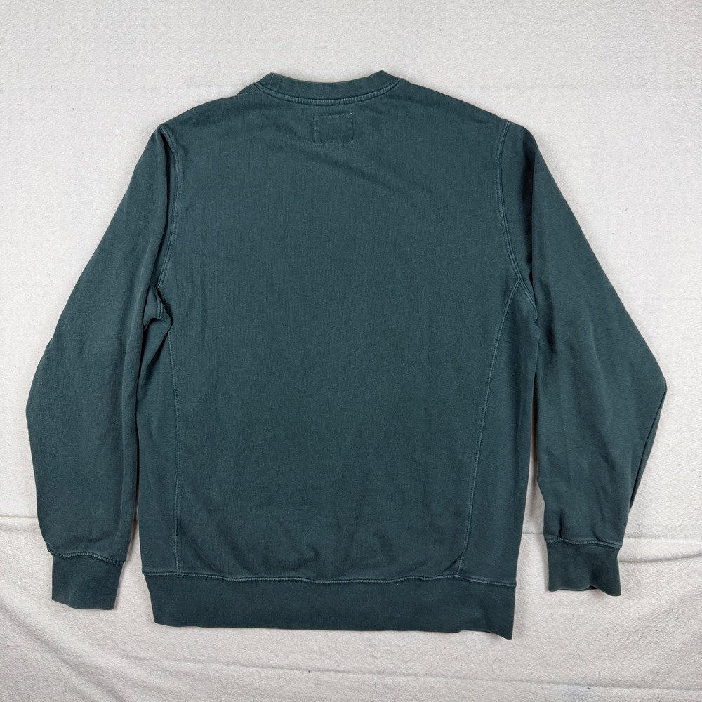 American Eagle Mens Large Tall Teal Green Cotton Crewneck Sweatshirt Pullover - Picture 7 of 7